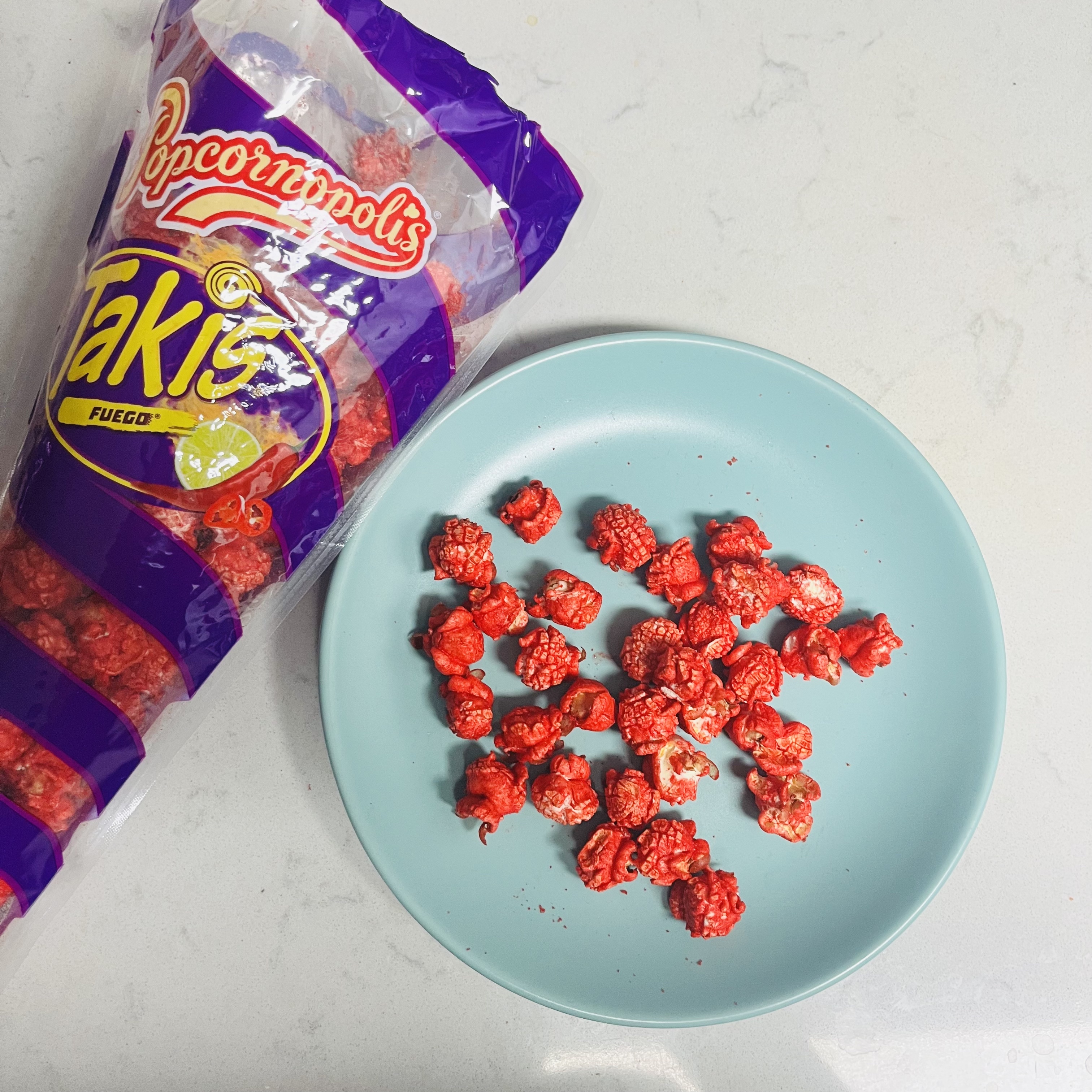 Popcornopolis collaborates with Takis to launch spicy popcorn