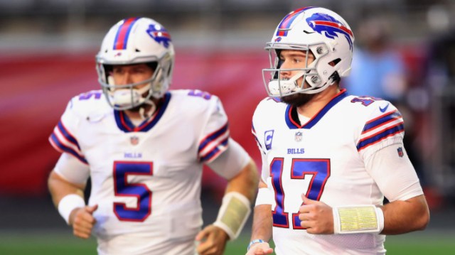 Josh Allen Lost It After He Got A Cameo From Backup QB Matt Barkley For  Christmas