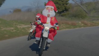 Mac DeMarco’s ‘It’s Beginning To Look A Lot Like Christmas’ Video Shows Him Dressed As Santa On A Motorcycle