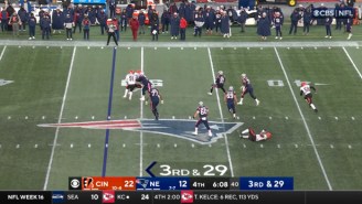 The Patriots Converted A Third-And-29 By Having Mac Jones Throw Up A Prayer For A Touchdown