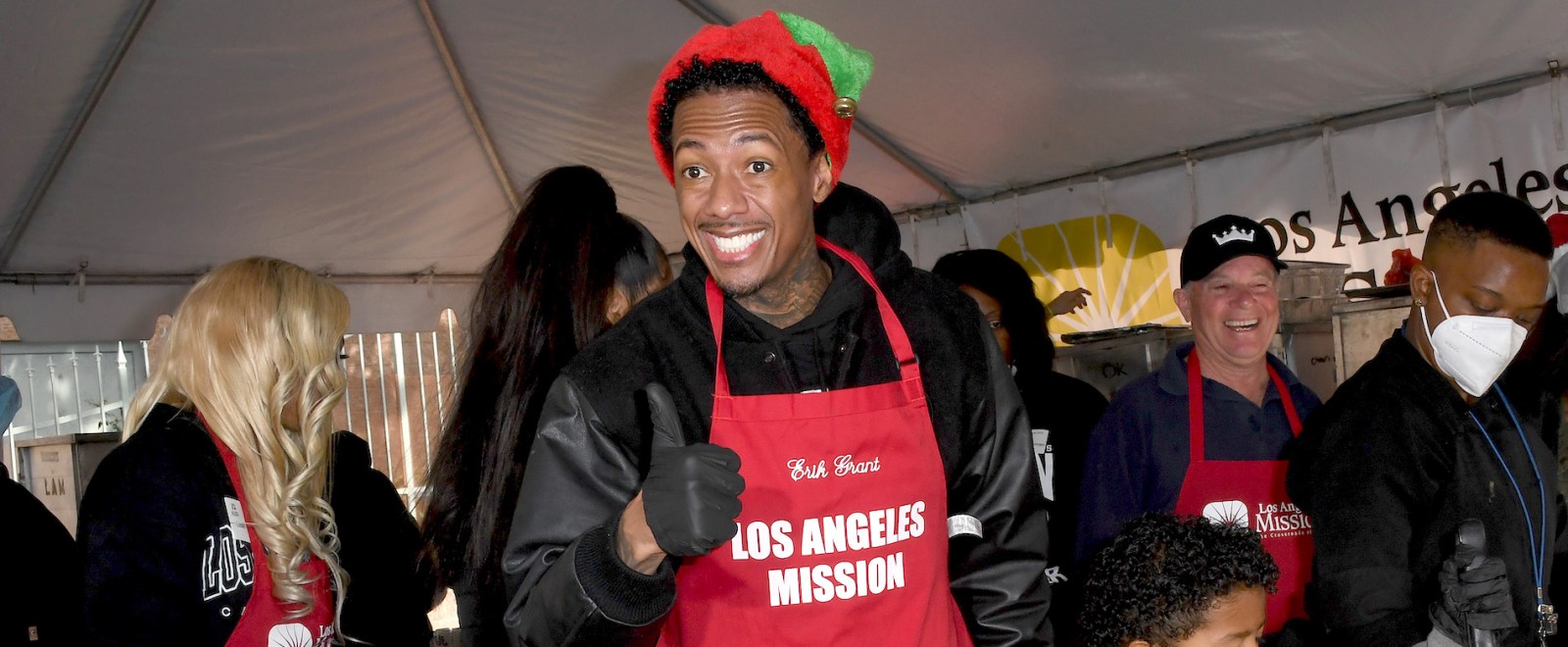 Nick Cannon Los Angeles Mission's Annual Christmas Celebration 2022