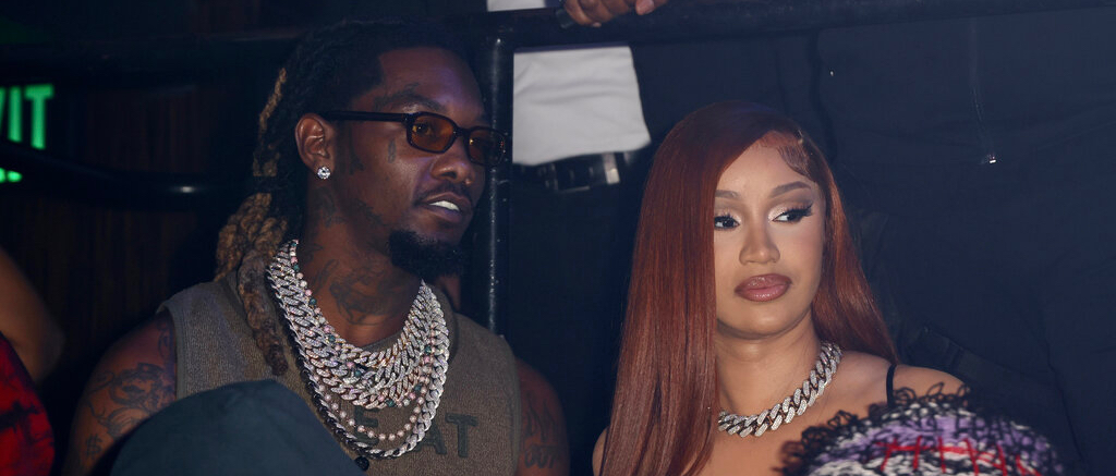 Offset and Cardi B 2022 Art Basel Miami Beach