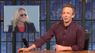 Seth Meyers Has Some Fun With Marjorie Taylor Greene’s Claim That She Would Have Been Successful At Doing A Jan 6th Coup
