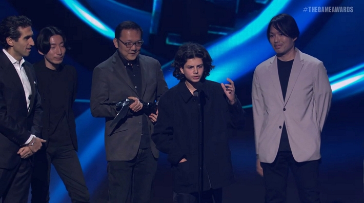 Kid Crashes Game Awards Elden Ring GOTY Speech  What Did He Say?  #thegameawards2022 #meme 