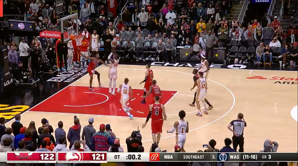 AJ Griffin Hit A Buzzer-Beater Off A Lob To Beat The Bulls