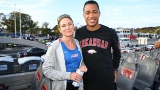 ‘GMA’ Hosts Amy Robach And T.J. Holmes Don’t Seem To Be Fazed In The Slightest By Their Love Affair Drama