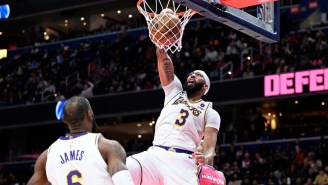 Anthony Davis Dropped 55 Points On The Wizards In The Lakers’ Third Straight Win