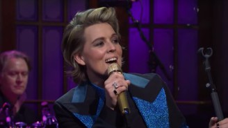 Brandi Carlile And Lucius Delivered An Intimate Performance Of ‘You And Me On The Rock’ On ‘SNL’