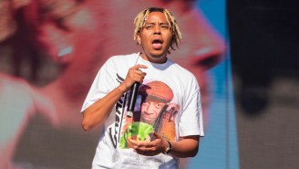 Cordae Gave Out Free Sneakers And Meals At His Alma Mater For The Holidays