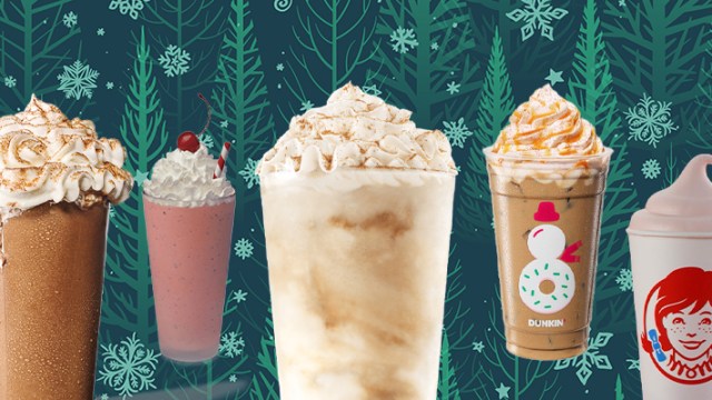 Starbucks' Christmas drinks ranked by calories