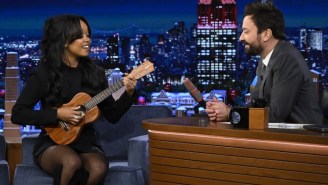 HER Played An Impromptu Ukulele Cover Of ‘Beauty And The Beast’ On ‘Fallon’