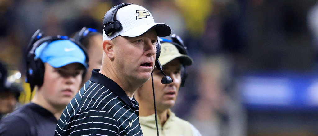 Purdue Coach Jeff Brohm Expected To Take The Louisville Job