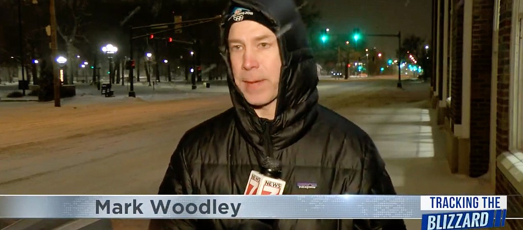 Iowa Sports Reporter Cranky Blizzard Report