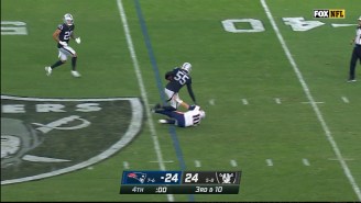 The Patriots Made The Dumbest Play Of The Year To Lose To The Raiders On A Last-Second Pitch While Tied