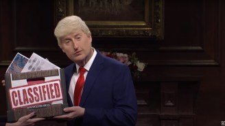 Trump Tries To Hawk His Ridiculous, Scammy NFTs In The ‘SNL’ Cold Open