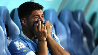 Uruguay Players Were Devastated After A Late South Korea Goal Knocked Them Out Of The World Cup