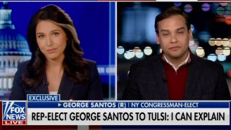 Even Tulsi Gabbard Has Had It With Shady Rep. George Santos’ Lies And Straight-Up Called Him Out On Fox News