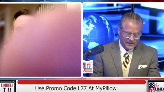Mike Lindell Just Discovered Zoom’s Blur Background Feature, And Jimmy Kimmel Is Convinced The MyPillow Man Is Not A Real Person