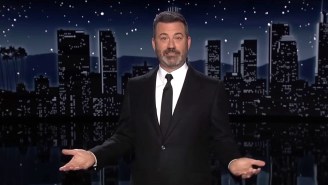 Jimmy Kimmel Is Highly Amused That No Republicans Want To Be Seen With Serial Bullsh*tter George Santos While He Picks His Nose In Congress