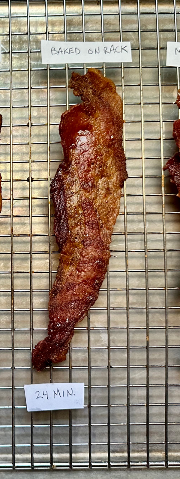 Wire Rack Bacon Baked