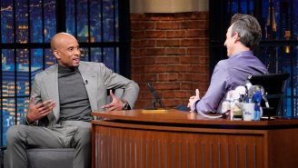 Bomani Jones Explained To Seth Meyers How All Those Super Bowl Ads Tipped Him Off That The Crypto Crash Coming