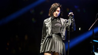 Demi Lovato’s ‘Holy Fvck’ Promotional Posters Are Getting Banned In The UK Due To Offended Christians