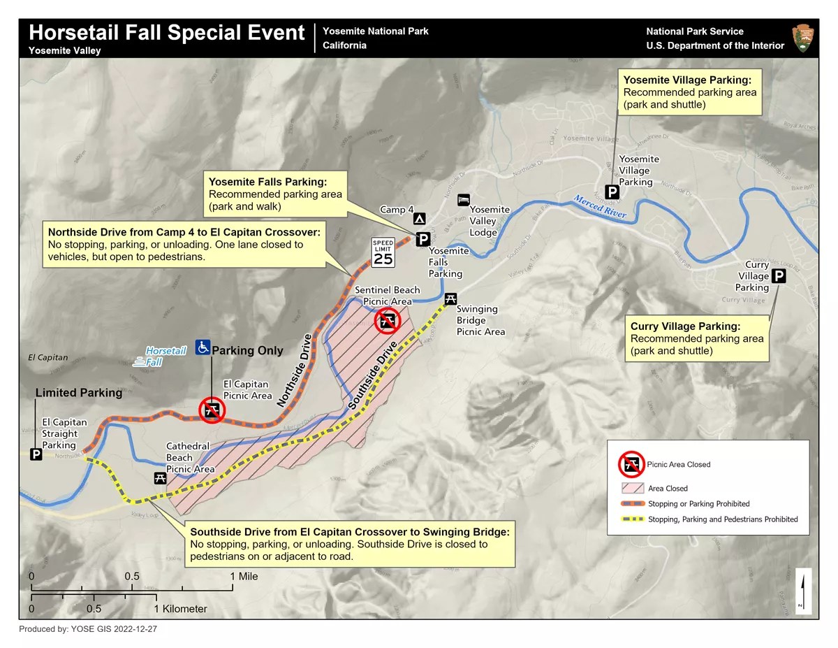 Yosemite Map