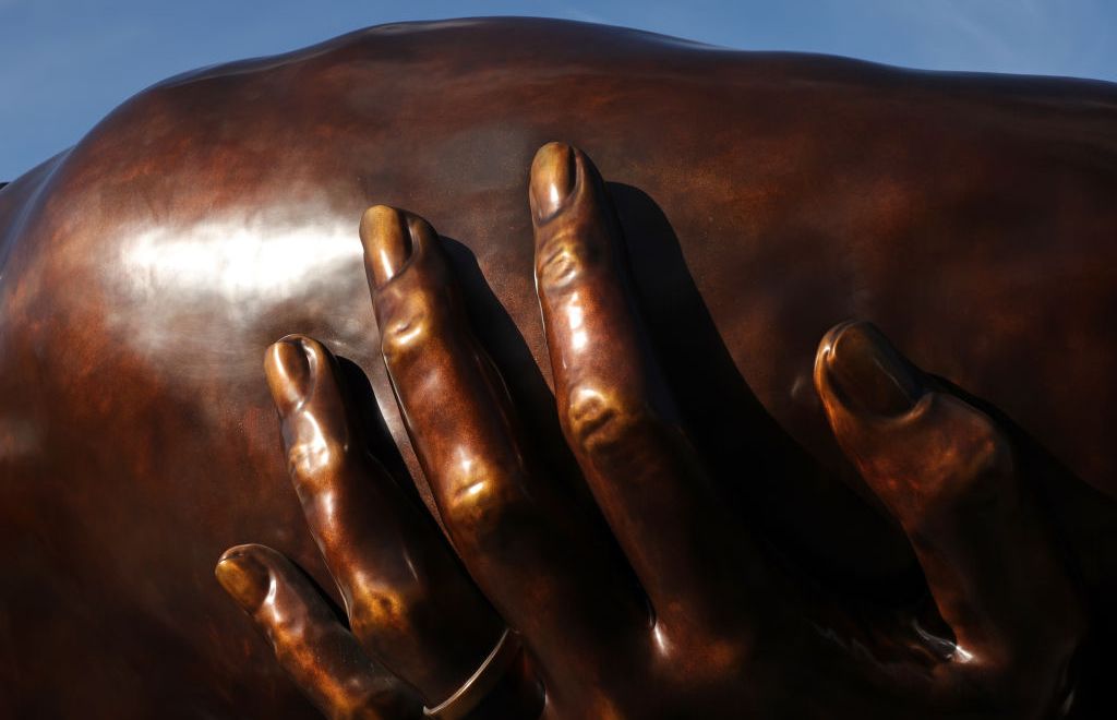 'The Embrace' MLK Statue in Boston