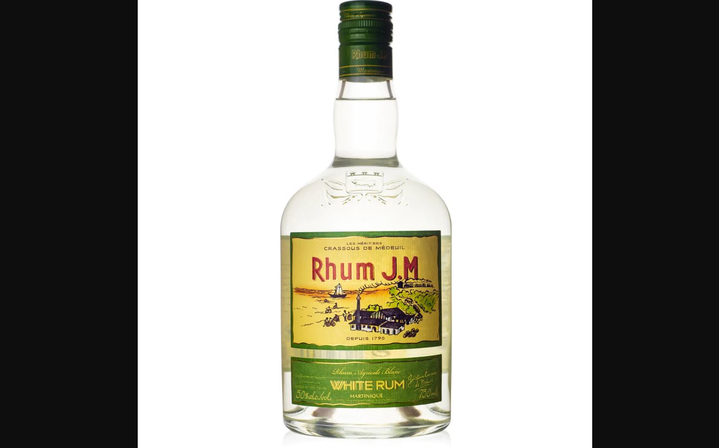 Rhum J.M Agricole 100 Proof