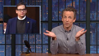 Seth Meyers Thinks We Probably Should Have Realized George Santos Was A Con Man As ‘He Looks Like He’s Wearing A Crappy Disguise From ‘The Americans’’