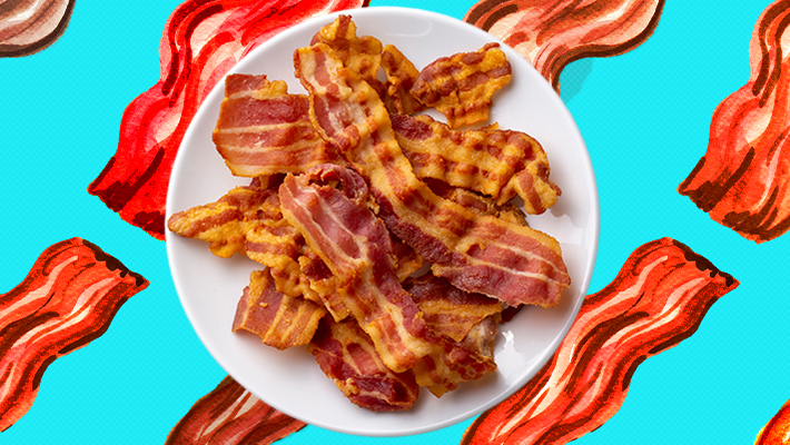 How To COOK BACON Into WAVY STRIPS - The Delicious Life