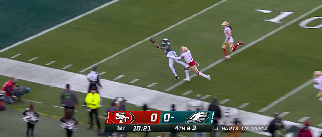 Miles Sanders TD gives the Eagles the lead vs. 49ers