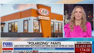 Fox Business Actually Fell For A&W Root Beer’s Tongue-In-Cheek Statement About Putting Pants On Its Mascot