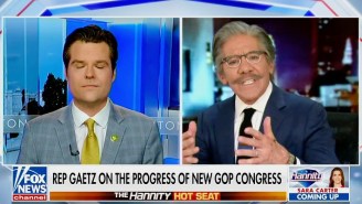 Noted Voice Of Reason Geraldo Rivera Tears Into Matt Gaetz: ‘What In The World Were You Doing?’