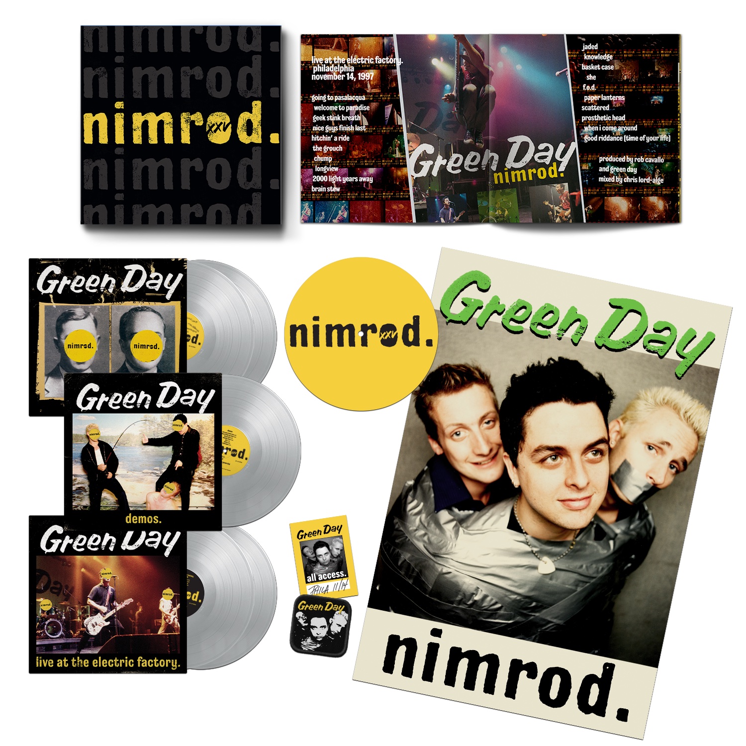 green day nimrod vinyl
