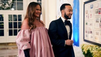 John Legend Shared An Adorable Family Photo With His And Chrissy Teigen’s Newborn Daughter