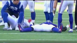 Kayvon Thibodeaux Celebrated A Sack By Doing Snow Angels As Nick Foles Writhed In Pain