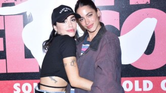 Tini And Lali Had An Epic Reunion At Fiesta Bresh In Madrid
