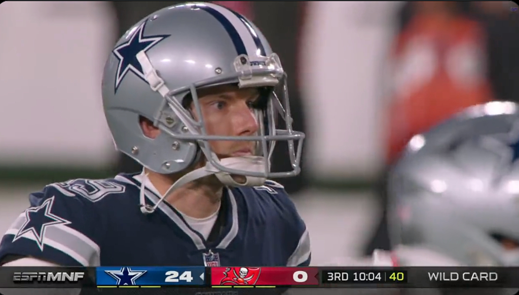 Dallas Cowboys Kicker Misses Record Four Extra Points –