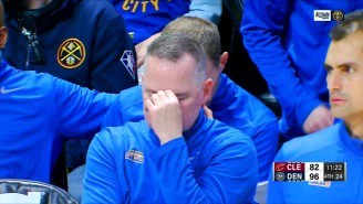 Michael Malone Seemed Pretty Mad A Nuggets Game Got Delayed Due To A Crooked Rim Again