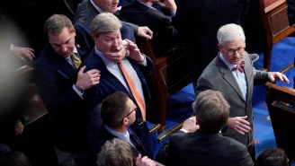 A GOP Representative Had To Be Physically Restrained While Angrily Confronting Chaos Agent Matt Gaetz During The House Speaker Mishegoss