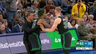 Marcus Smart Had To Be Held Back By Joe Mazzulla After Getting Ejected From Celtics-Thunder