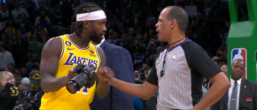 Patrick Beverley Took Camera To Show Refs They Missed A Call