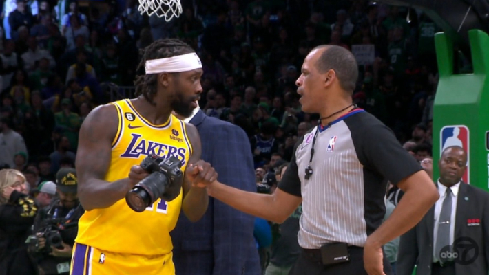 Patrick Beverley Took Camera To Show Refs They Missed A Call