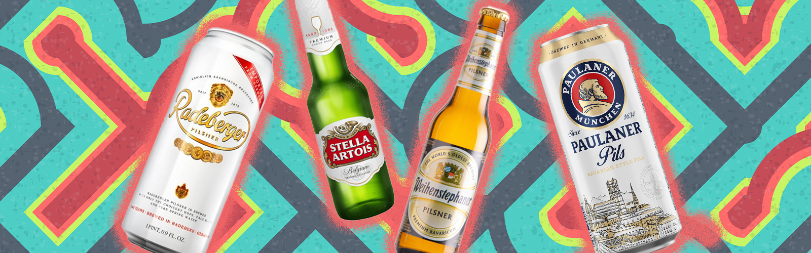 Radeberger/Stella Artois/Weihenstephaner/Paulaner/istock/Uproxx