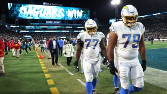 A Bettor Put $1.4 Million To Win $11,200 On The Chargers Money Line After They Took A 27-0 Lead