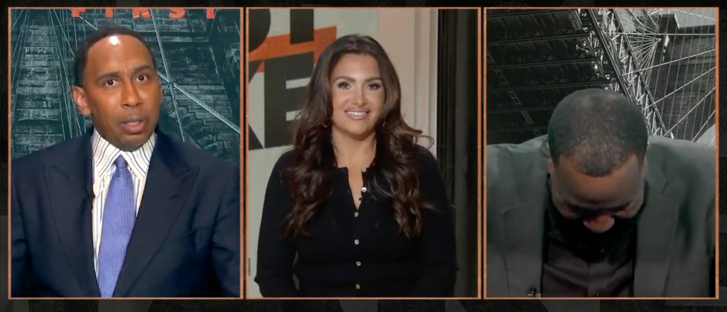 stephen a smith rihanna beyonce first take