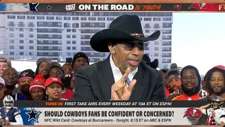 Stephen A. Smith Had Dak Prescott’s Dad On ‘First Take’ To Tell Him Dak Would Throw 2 Picks And Lose