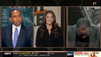 Stephen A Smith Melted Down On ‘First Take’ Over His Rihanna Controversy