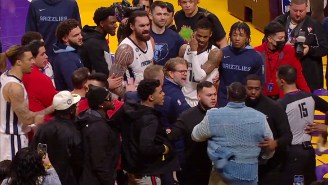 Shannon Sharpe Had To Be Separated From Tee Morant And Steven Adams At Halftime Of Grizzlies-Lakers
